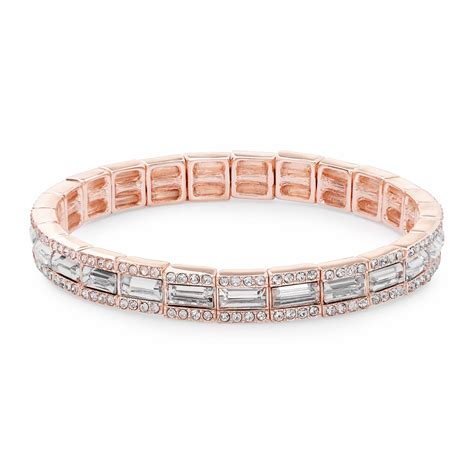 Baguette Crystal Rose Gold